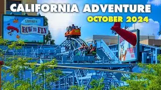 Red Car Trolley, Goofy Sky School, The Little Mermaid | DCA Tour October 2024