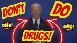 Joe Biden Gaffes and MUMBLES Ironically In New York City Today 