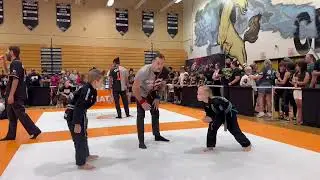 Tiago Carazzai Thayer Double Gold at Grappling Industries