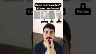 MC Danone - Vem Quebrando. Quem cantou melhor?