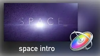 How to Create a Space Intro in Motion 5!