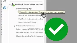 Serienbrief als PDF erstellen und mit digitaler Signatur unterschreiben