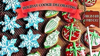 Easy Christmas Cookies Anyone Can Decorate | Beginner-Friendly Royal Icing