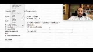 Context Free Grammar (içerikten bağımsız dil) ile ilgili basit örnekler