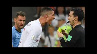 When Cristiano Ronaldo Loses His Temper‼