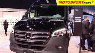 2019 Mercedes Benz Sprinter VS30 ǀ 2018 LA Auto Show