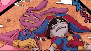 Pomni and Jax in Fortnite | Pomni x Jax  | The Amazing Digital Circus Comic Dub