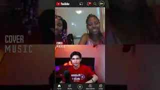 Randy Dongseu - [Rema] Calm Down || Singing Reactions Ome TV