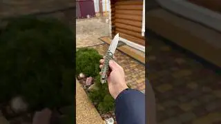 Способы открытия складного ножа на подшипнике 👍      #складнойнож #ножи