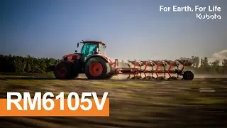 Kubota RM6105V (w bruździe / po caliźnie) (PL) | #Kubota 2024