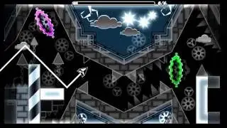 (Very Hard Demon) Asymmetry by Woogi1411 [LOW DETAIL] | Geometry Dash 2.0