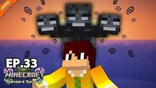 Minecraft Standard #33 - Surviving the Challenge of the 3-Headed Boss!