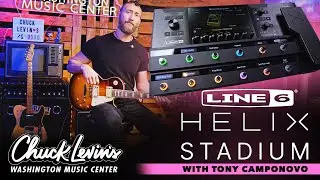 Line 6 Helix Stadium XL – Full Hands-On Demo with Tony Camponovo