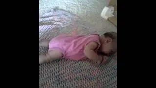 Callie tries to roll over