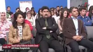 Develi Ayhan Yıldırım Anadolu Lisesi AGÜ Sümer Kampüsü'nde