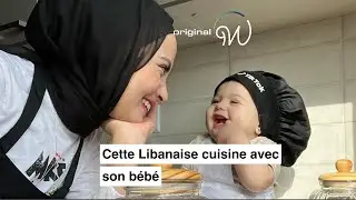 Cette Libanaise cuisine avec son bébé 👶🏻😍