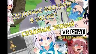 Создание эмоций|Как сделать свой аватар в VRChat? MMD anime модели