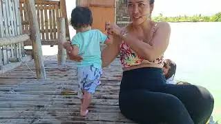 The day of our summer with her mommy Belle