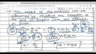 LECT.-  2 (ANALYSIS OF BOLTED JOINT UNDER TENSION)