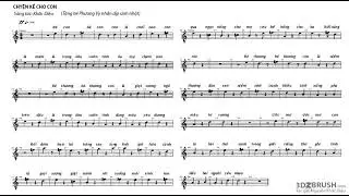 Bat hat Chuyen ke cho con Sheet Music