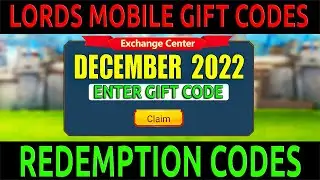 Lords Mobile Redeem Codes DECEMBER 2022 #lordsmobileredeemcodes #lordsmobile #lordsmobilefree