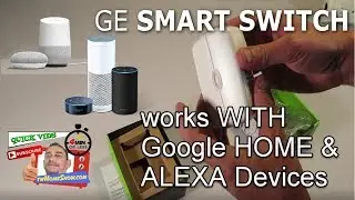 Works with ALEXA: GE Smart Switch / Outlet also works with Google Home