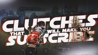 CLUTCHES THAT WILL MAKE YOU SUBSCRIBE ❤️// POCO X3 PRO BGMI MONTAGE