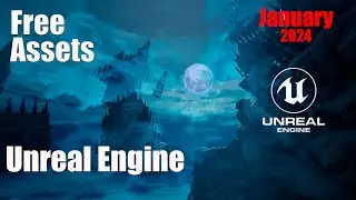 Бесплатные ассеты Unreal Engine 5 ( 4 ) за январь 2024г