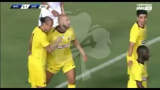 Γκολ από στημένο για την ΑΕΚ Αθηνών και 0-1