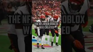 The nfl when Roblox was created… #new