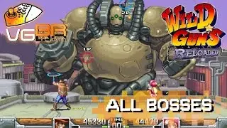 Wild Guns Reloaded - All Bosses/Chefes + Ending Credits