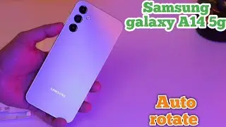 How To Enable Auto Rotate In Samsung Galaxy A14 5G,Auto Rotate Screen Enable In Samsung Galaxy A14