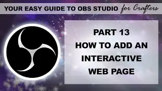 How to Add an Interactive Web Page in OBS Studio