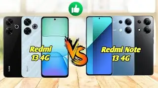 Specifications Comparison of Redmi 13 4G Vs Redmi Note 13 4G | Xiaomi Redmi Smartphones