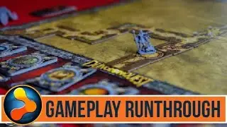 DungeonQuest Gameplay Runthrough - GamerNode Tabletop