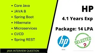 Compilation of java interview questions | HP Latest Interview | Java Developer
