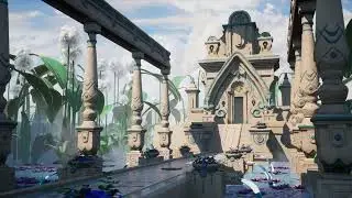 Stylized 3D Temple Environment in Unreal Engine 4