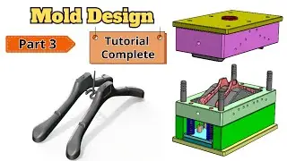 Injection Mold Design - Complete Hanger Mold Design
