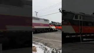 MBTA Dinner Train Charter 1/19/24 | #train #big #realtoytrains #massachusetts