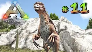 ARK Survival Evolved на карте Ragnarok - Собираем ресурсы, Теризинозавр   - (11)