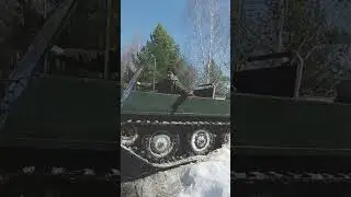 Кержак-Байкал. Берёт снежный подъём. #болотоход #вездеход #самоделка #многоснега