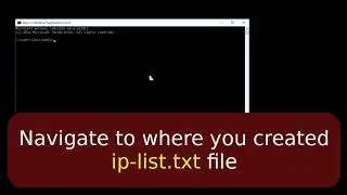 Simple Way To Scan Network Using Windows Command - No Software Needed