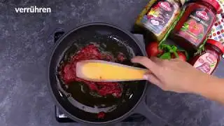 SERA Bulgur Frikadellen mit geröstetem Auberginensalat