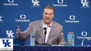 Live Now: Coach Calipari - St. Joseph Postgame Press Conference presented by UKHealthCare