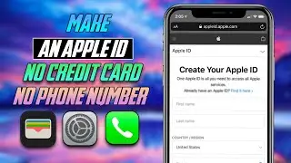 How To Make An Apple ID Without A Credit Card! How To Make An Apple ID Without a Phone Number! 2022