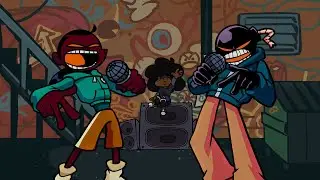 FNF Mashup Underground but Julian T Whitmore Vs Whitty🎤🎶(Vs Whitty Mod)