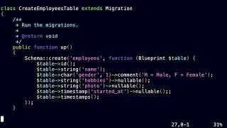 Laravel 8 - Part 12.1 : Create Employee Model and Basic Form