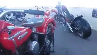 Colección de motos de Coco Legrand en Museo del Automóvil de Viña Santa Cruz