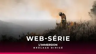 L'immersion - le brûlage dirigé avec les sapeurs-pompiers des Bouches-du-Rhône