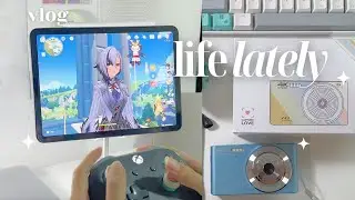 life as a fresh grad ˖°🎓ˎˊ˗ | work from home, digital camera unboxing, cooking pasta, genshin...
